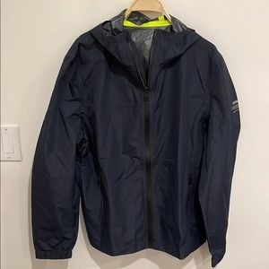 ECOALF Men's Lightweight Waterproof Jacket Size XL In Black